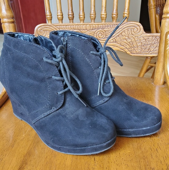 Mossimo Supply Co. Shoes - Mossimo Black Ankle Boots